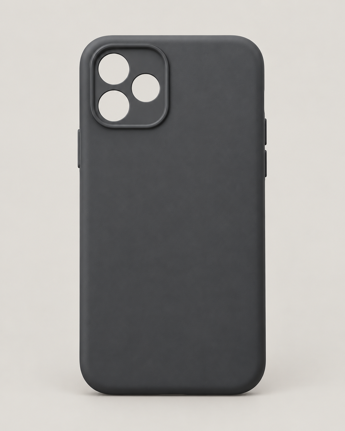 Cover per telefonino antracite con logo ufficiale arancione